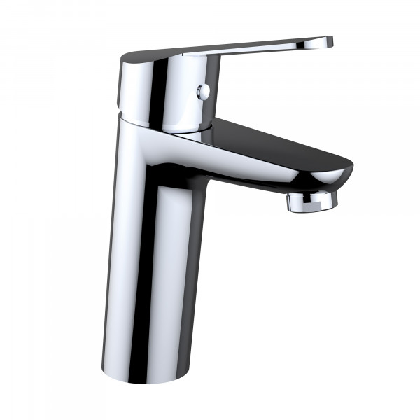 Einhebel Waschtischarmatur 110mm mit Ablaufgarnitur quick-clac Kunststoff NF Master C1