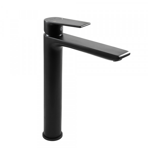 Einhebel Waschtischarmatur 240mm Agora Xtreme Schwarz Matt EcoNature