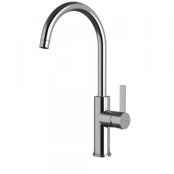 Grifo de cocina monomando 330mm 5l/min Alpina Round Cold Open
