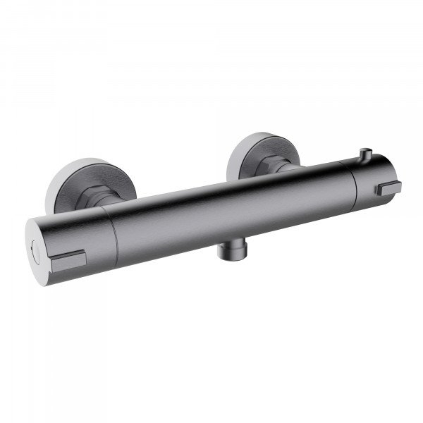 Duscharmatur Thermostat ohne Zubehör UP! Urban Gunmetal Gebürstet