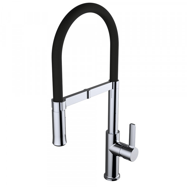 Grifo de cocina monomando 200mm 3 vías con 1 mando y 2 salidas de agua para equipos de tratamiento d