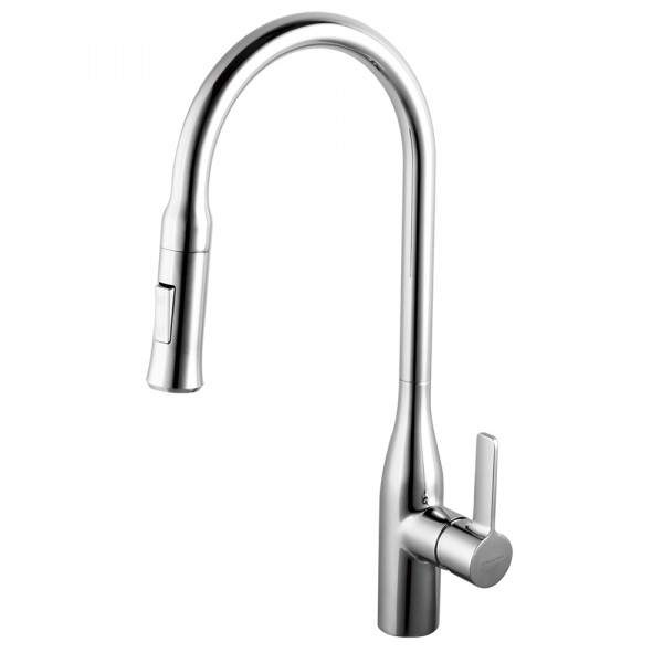 Küchenarmatur Einhebel 235mm 2 Funktionen Chef 2 ExtraÃble EcoNature Cold Open