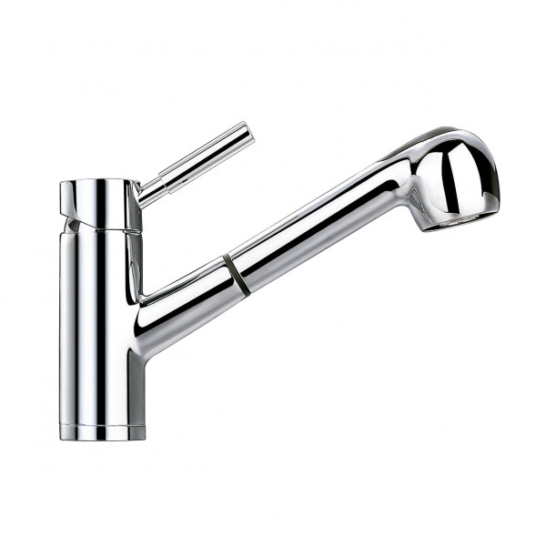 Grifo de cocina monomando 135mm 2 Funciones Caiman Urban Extraíble