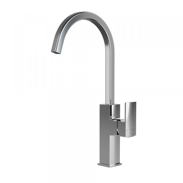 Küchenarmatur Einhebel 310mm 5l/min Alpina Oval Cold Open
