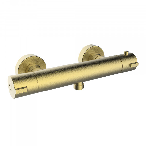 Duscharmatur Thermostat 3 Funktionen UP! Urban Gold Gebürstet