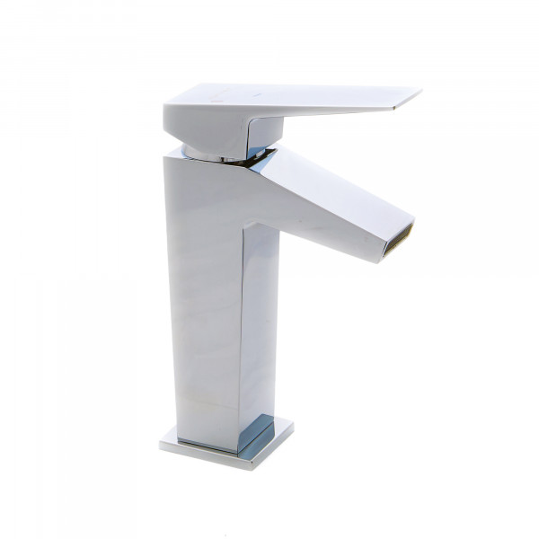 Grifo de lavabo monomando 115mm 5l/min Elizabeth II Cascada Cold Open