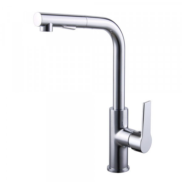 Grifo de cocina monomando 345mm 2 Funciones Artic Urban Extraíble EcoNature Cold Open