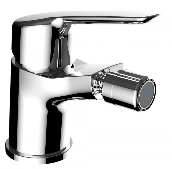 Grifo de bidé monomando 65mm con válvula de desagüe metálico N Panam Evo Elegance